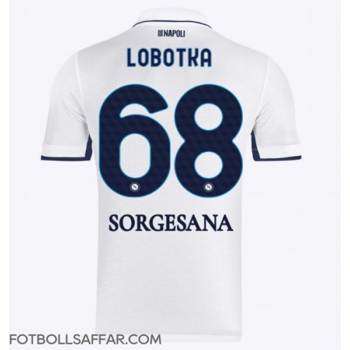 SSC Napoli Stanislav Lobotka #68 Bortatröja 2024-25 Kortärmad